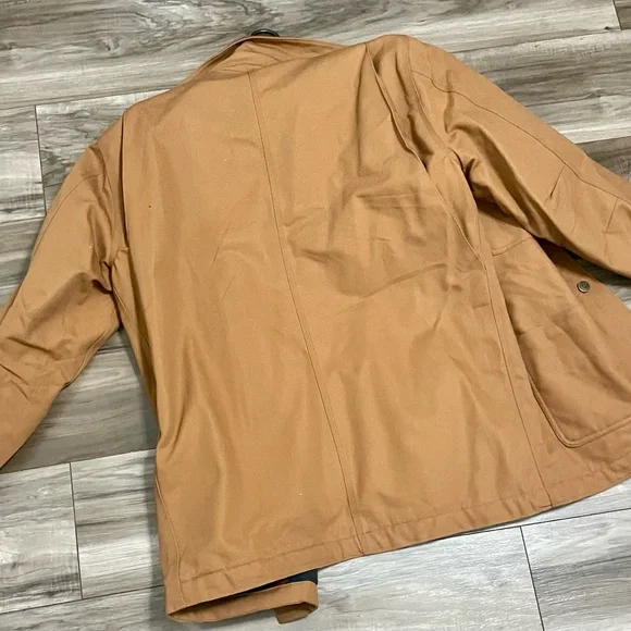 Carhartt Men's Tan and Brown Chore Jacket - Picture 3 of 5